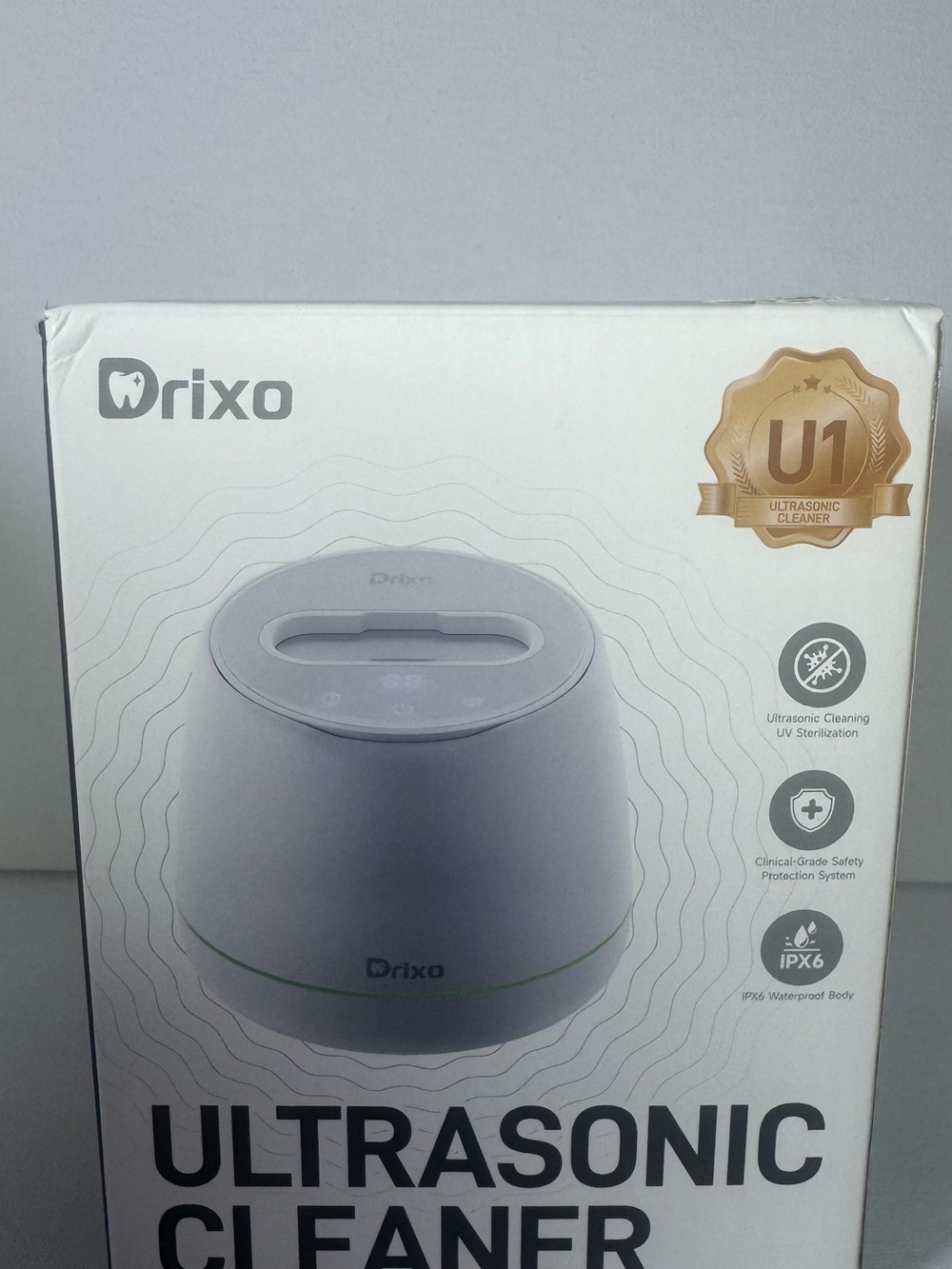 RIXO U1 White Ultrasonic Cleaner